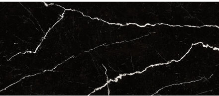 Vloertegel Pamesa Deva Nero 60x120 cm Gepolijst Zwart Pamesa