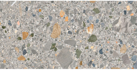 Vloertegel Pamesa Pietra Di Gre Multi 60x120 cm Gerectificeerd Mat Multi Pamesa