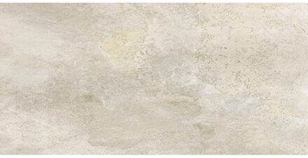 Vloertegel Porcelaingres Royal Stone 60x120 cm Mat Wit Porcelaingres