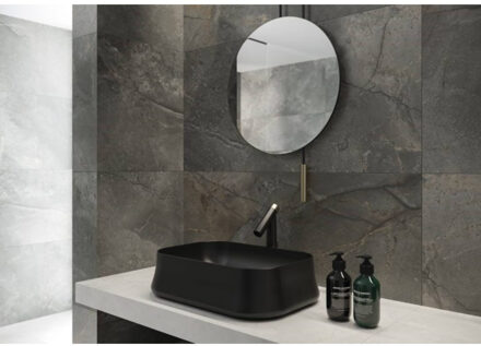 Vloertegel TS-Tiles Stonemaster Graphite 60x120 cm TS-Tiles