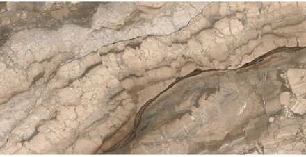 Vloertegel XL Etile Rialto Praline Glans 60x120 cm E-Tile