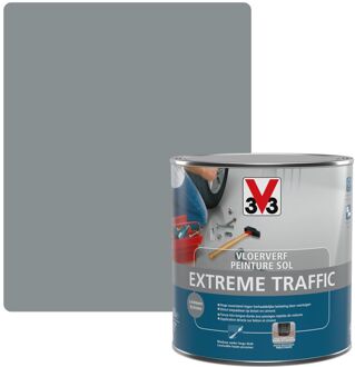 Vloerverf Binnen En Buiten Extreme Traffic Schiste Zijdeglans 500ml
