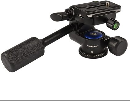 Vlogmagic 2-Way Vloeistof Pan Tilt Camera Gimbal Head Voor Statief Monopod Dslr Mirrorless Camera 'S