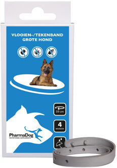Vlooien-/tekenband grote hond