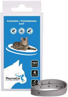Vlooien-/tekenband kat