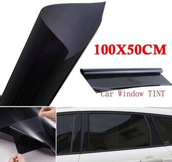 Vlt 20% Ongesneden Roll Ft Window Tint Film Zwarte Auto Glas Film Zomer Warmte-isolatie Koeling En Uv-bescherming