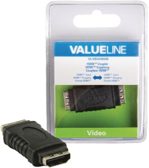 VLVB34900B tussenstuk voor kabels HDMI Zwart