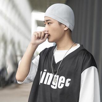 Vocht Wicking Cooling Zonnebrandcrème Helm Binnenvoering Beanie Dome Cap Zweetband Mannen Ademend Fietsen Hoeden Outdoor Hoofddeksels wit