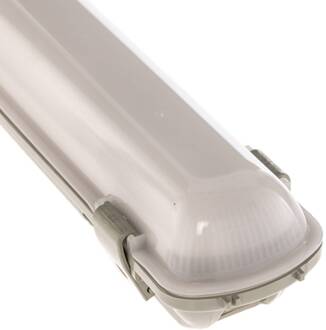 Vochtbestendige LED lamp Mareen 8,5W 61cm wit, grijs