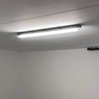 Vochtbestendige LED lamp Niehl 24 IP65 24W grijs, transparant