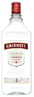 Vodka Smirnoff 1 liter, free from Spain, Alcohol