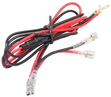 Vodool 1M/3.3ft 12V 24V Universele Auto Motor Boot Sigarettenaansteker Power Kabel Dual Terminal parallel Met 10A Zekering