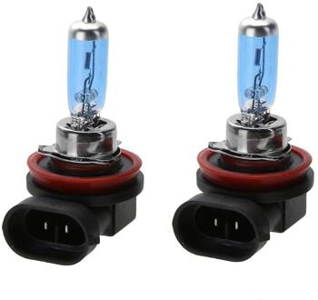 Vodool 2Pcs H11 12V 55W Blauw Halogeen Lampen Voor Auto Koplamp Mistlamp Vervanging Halogeen lamp Auto Lichtbron