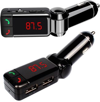 Vodool Auto Fm-zender Dual Usb Fast Charger Bluetooth Handsfree Ontvangen Car Kit Draadloze Tf Card MP3 Audio Speler