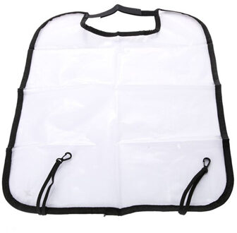 VODOOL Auto Seat Back Cover Protector Voor Kids Kinderen Baby Kick Mat Van Modder Vuil Schoon Auto Stoelhoezen Auto kicking Mat zwart