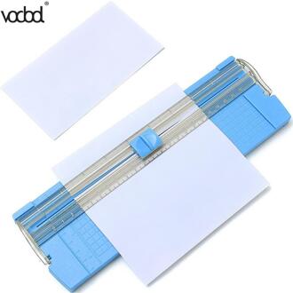 Vodool Guillotine A4/A5 Precisie Papier Foto Trimmers Cutter Met Pull-Out Heerser Voor Foto Labels Kleur Willekeurige papier Trimmer