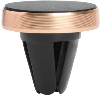 Vodool Magnetische Mobiele Telefoon Houder Compact En Draagbare Dragen Handig Auto Gps Air Vent Mount Magneet Stand Bracket Mount Goud