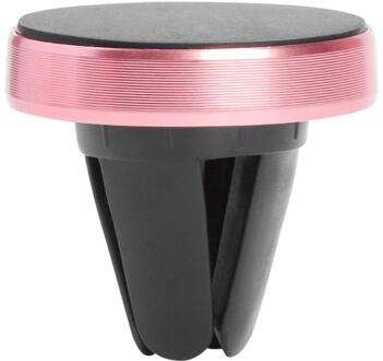 Vodool Magnetische Mobiele Telefoon Houder Compact En Draagbare Dragen Handig Auto Gps Air Vent Mount Magneet Stand Bracket Mount roos goud