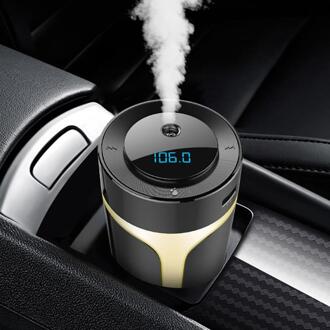VODOOL S10 Auto Luchtbevochtiger Luchtverfrisser Aroma Diffuse Bluetooth Handsfree Car Kit Fm-zender MP3 Speler USB Autolader