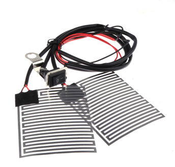 VODOOL Universele 12V Motorfiets Elektrische Verwarming Grip Pad Elektrische Motorbike Stuur Verwarmde Grips Handle Bar Pads Accessoires