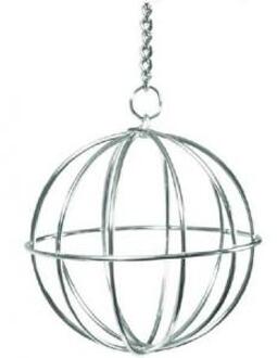 Voederbal - Knaagdier - Chroom - Diam. 12 cm