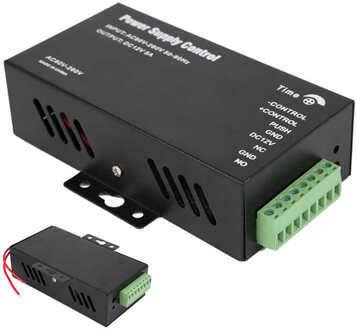 Voeding Controle Backup Batterij Poort Voor Deur Toegang Kantoor Beveiligingssysteem AC90-260V Om DC12V 5A