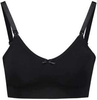 Voedingsbh Voorgevormd - Borstvoeding Kleding - D - Zwart