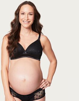 Voedingsbh / Zwangerschapsbh Black Mousse - 80B|75C|80D|70E|80E|85E|80F|