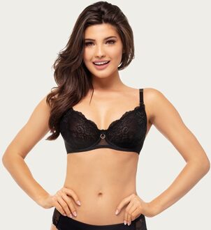 Voedingsbh / Zwangerschapsbh Mama Grace Soft Black - 70C|85C|80D|75E|85E|75F|80G|75H|