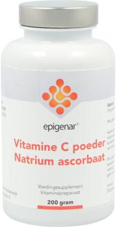Voedingssupplementen Epigenar Vitamine C natrium ascorbaat poeder 200g