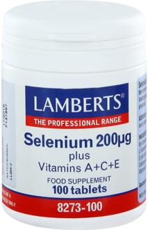 Voedingssupplementen Lamberts Selenium ACE 100tab