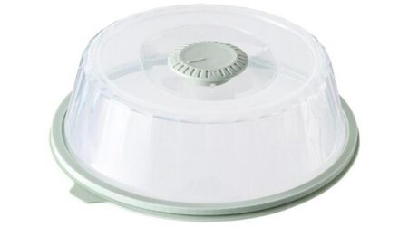 Voedsel Behoud Lade Herbruikbare Opslag Container Plaat Cover Magnetron Verwarming Splash-Proof Cover Keuken Voedsel Sealer Cover groen