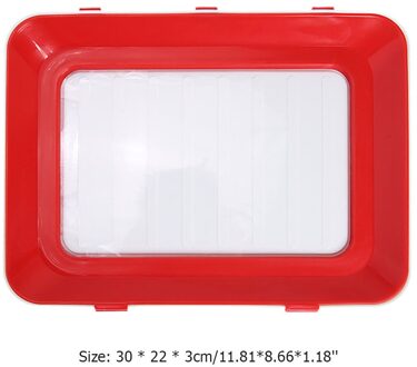 Voedsel Behoud Lade Stapelbaar Voedsel Verse Lade Magie Elastische Verse Lade Herbruikbare Voedsel Opslag Container 1 stk rood