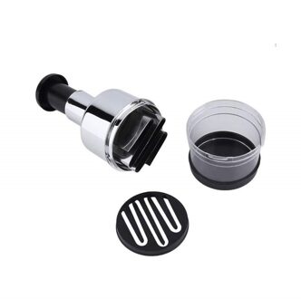 Voedsel Chopper Groente Chopper En Slicer Dicer Handleiding Mini Hand Chopper Ui Knoflook Mincer Met Cover Keuken Accessoires licht grijs