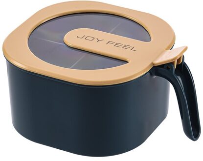 Voedsel Container Plastic Multigrain Opslag Verzegelde Blikken Keuken Luchtdicht Pantry Pasta Refrigerato Noodle Doos blauw