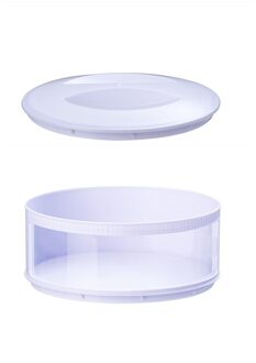 Voedsel Cover Huishoudelijke Isolatie Stofkap Eettafel Keuken Restjes Winter Verwarming Multi-layer Groente Cover Transparant 1reeks