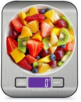 Voedsel Dieet Schaal Keuken Elektronische Weegschaal Precisie Gereedschap Accessoires 10Kg Rvs Digitale Keukenweegschaal
