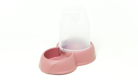 Voedsel Dispenser/Water 1,6L Voor Diermodel 700084 Roze