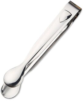 Voedsel Ijs Clip Roestvrij Staal Koffie Snoep Suiker Tang Tool Duurzaam Draagbare Barbecue Bbq Clip Bar Bakkerij Keuken Benodigdheden 11cm