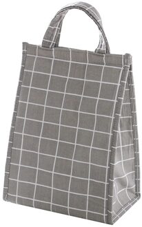 Voedsel Koeltas Waterdichte Draagbare Thermische Oxford Lunch Tas Voor Vrouwen Mannen Kids Grote Gestreepte Geïsoleerde Lunchbox Tas tote