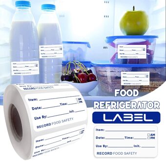 Voedsel Labels U Een Idee Van Wat In Uw Koelkast En Zijn Vervaldatum Ondersteuning En