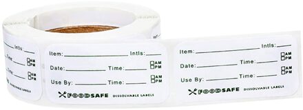 Voedsel Labels U Een Idee Van Wat In Uw Koelkast En Zijn Vervaldatum Voedsel Seal Labels Stickers voor Winkel