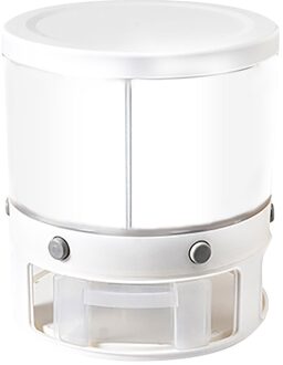 Voedsel Opbergdoos Draaibaar Grote Capaciteit Multi-Functionele Scheidslijn Rijst Emmer Huishouden Vocht Proof Granen Organizer # D1