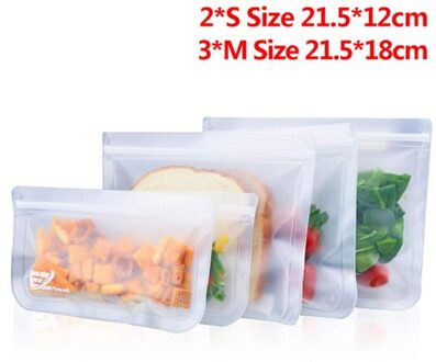 Voedsel Opbergtas Fruit Bento Zak Vacuüm Opslag Food Grade Herbruikbare Keuken Organizer Peva Vriezer Bag A4