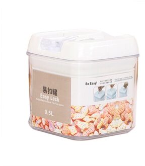 Voedsel Opslag Container Acryl Keuken Opslag Verzegelde Blikken Te Gesp Multi-Capaciteit Doos Multigrain Opslag Jar Transparant