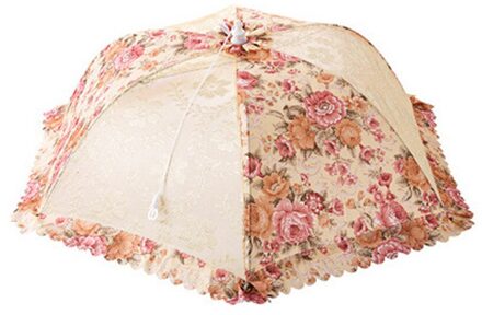 Voedsel Paraplu Cover Picknick Barbecue Party Fly Mosquito Mesh Tent Ne Keuken Accessoires De Cuisine Outils Kichen Accessoires khaki