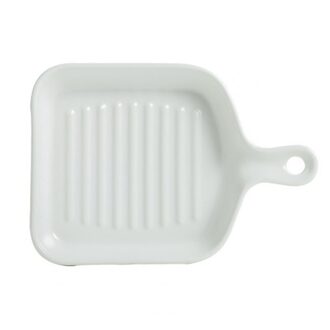 Voedsel Plaat Non-stick Warmte-Geïsoleerde Keramische Keuken Koken Plaat Voor Thuis wit