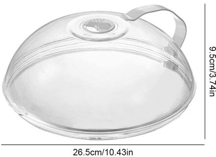 Voedsel Ploetert Cover Magnetron Anti Proestend Deksel Met Stoom Vent Keuken Voedsel Ploetert Guard Upgrade 200 Graden