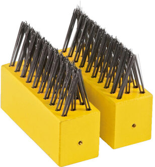 Voegenborstel duopack FB-ME Geel