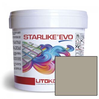 Voegmiddel 2 Componenten Epoxy 2,5 kg Evo 115 Grigio Seta Lood Grijs